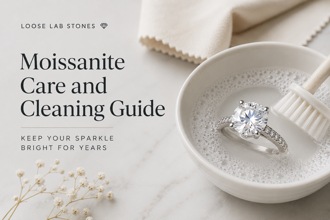 Moissanite Care and Cleaning Guide