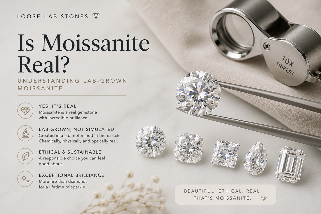 Is Moissanite Real? Understanding Lab-Grown Moissanite