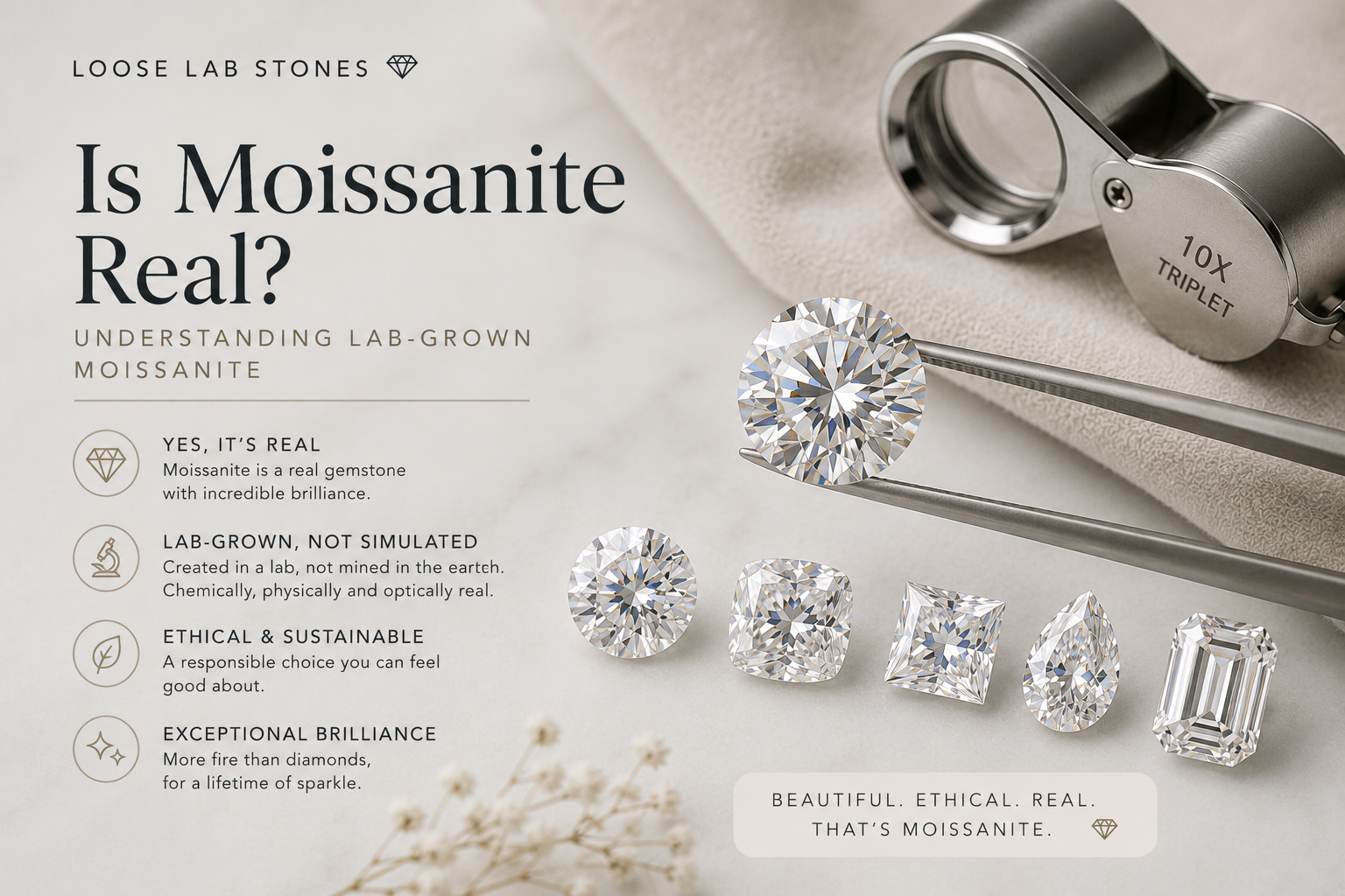 Is Moissanite Real? Understanding Lab-Grown Moissanite