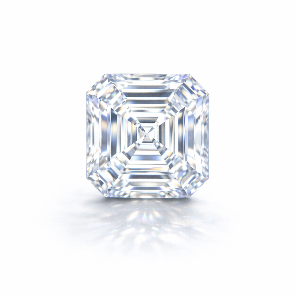 Asscher Cut Moissanite