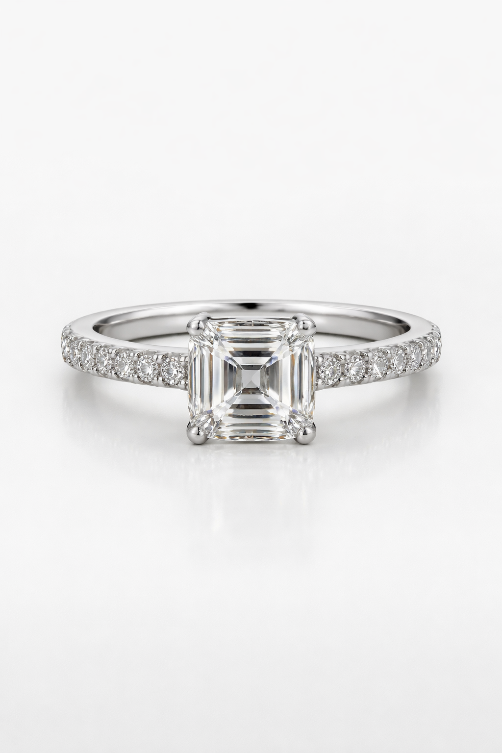 Asscher Cut Moissanite