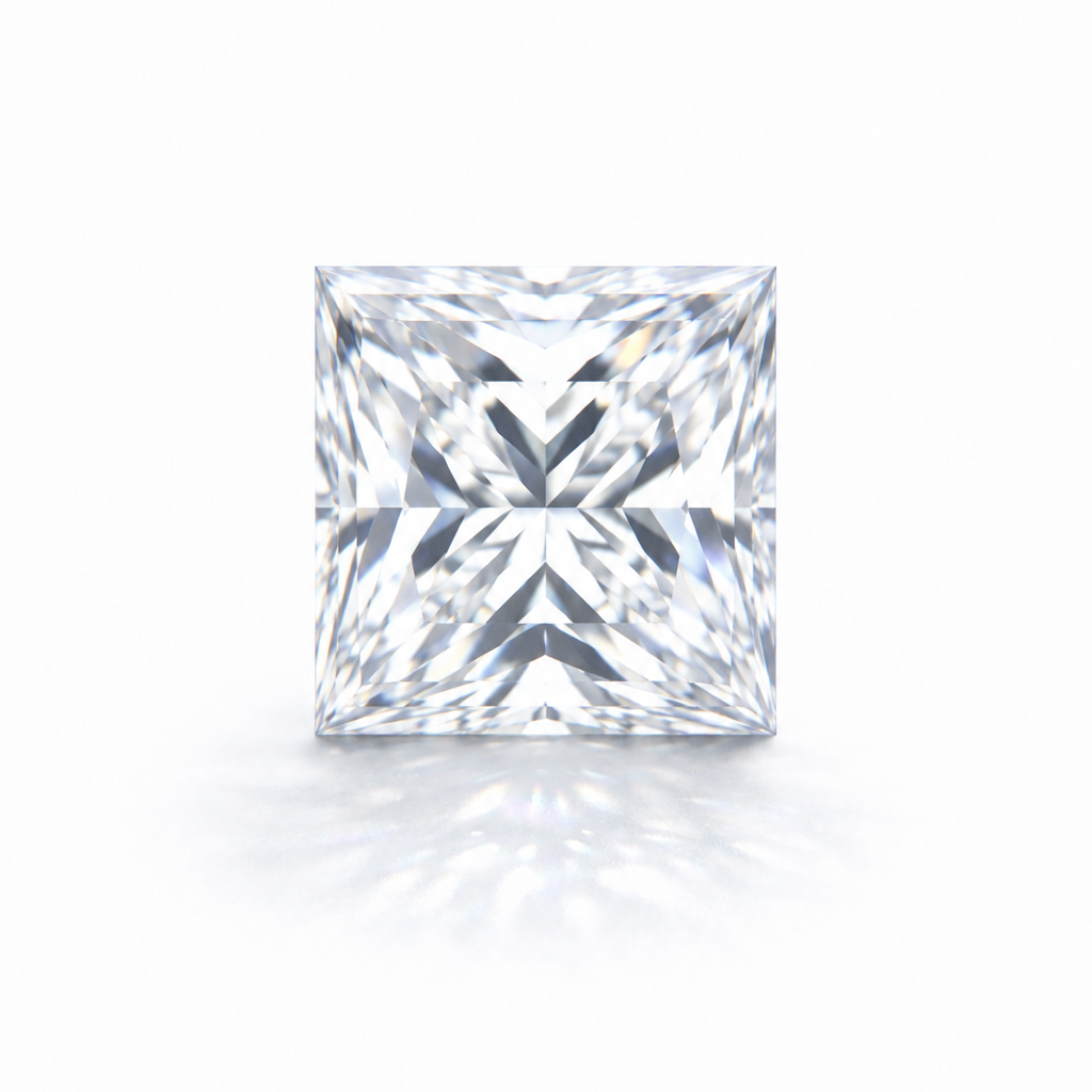 Princess Cut Moissanite