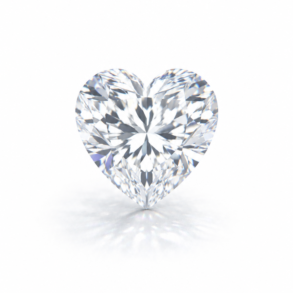 Heart Cut Moissanite