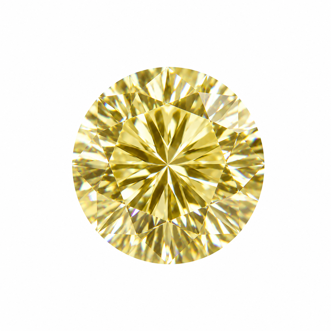 Colorful Moissanite Side Stones