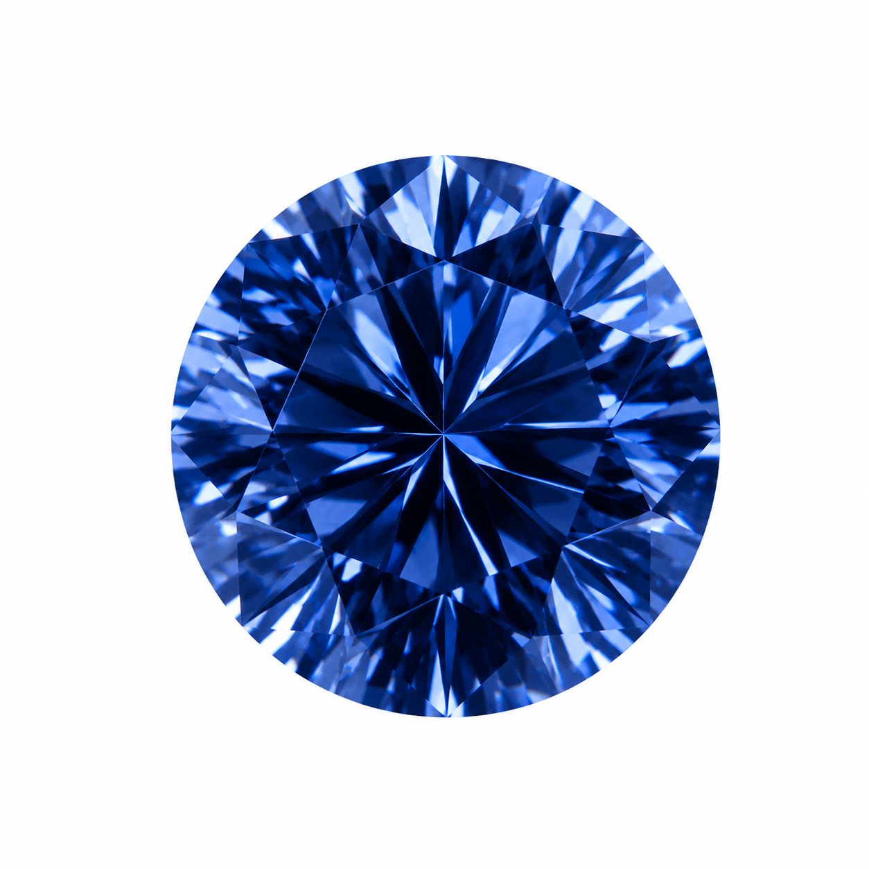 Colorful Moissanite Side Stones